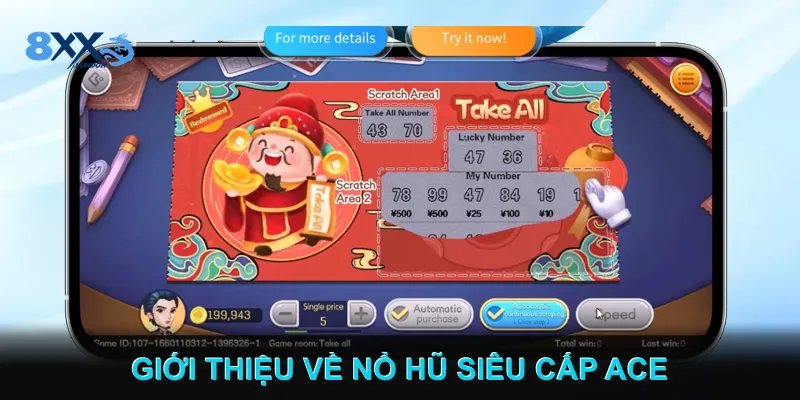 Tổng quan về trò chơi slot nổ hũ siêu cấp ace